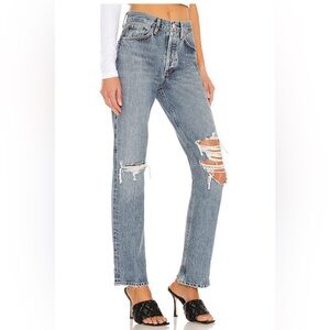 AGOLDE Lana Straight in Backdrop Size 27